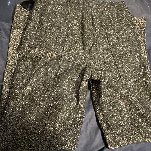 Diane Von Furstenburg High Waisted Pleat Front Pants in Black - Sz 8 - Picture 5 of 10